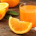 100% Orange juice Glass 
